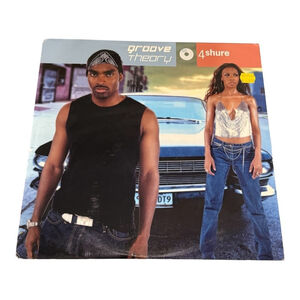 Groove Theory Vinyl 4 Shure 2000 Columbia Promo Record R&B Soul Hip Hop Album LP